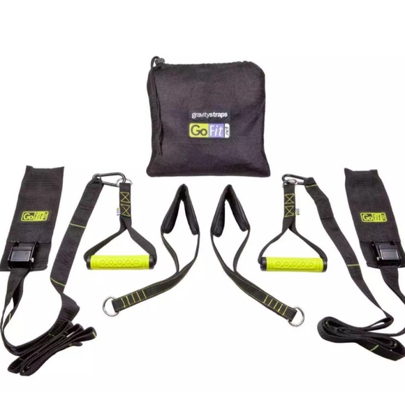 Go Fit Gravity Straps Body Weight Door Gym Suspended Body Weight Traning New - Picture 7 of 9